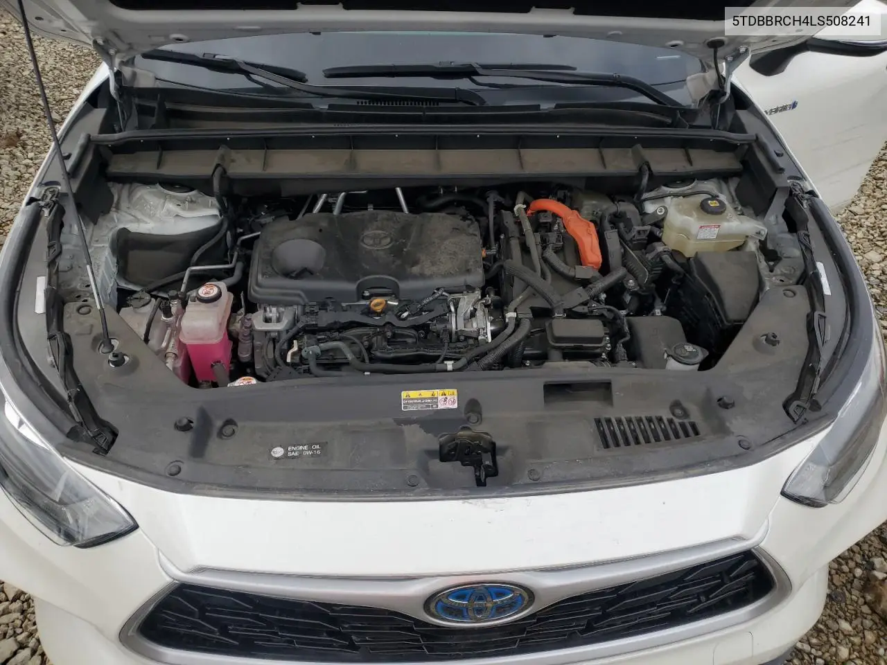 5TDBBRCH4LS508241 2020 Toyota Highlander Hybrid Le