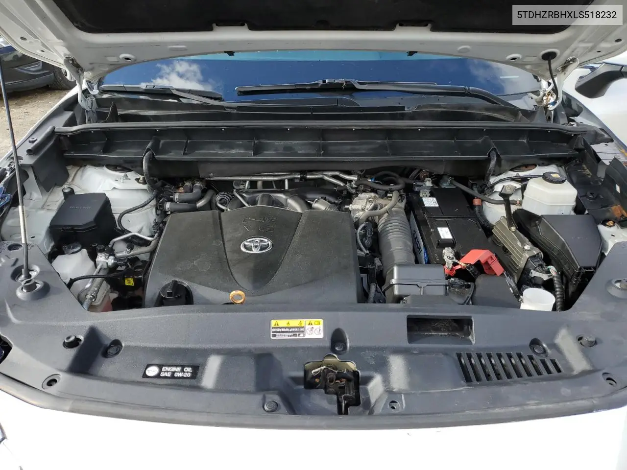 5TDHZRBHXLS518232 2020 Toyota Highlander Xle