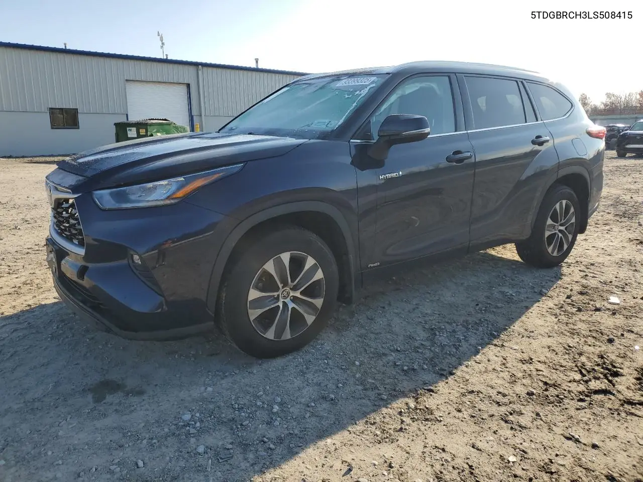 5TDGBRCH3LS508415 2020 Toyota Highlander Hybrid Xle