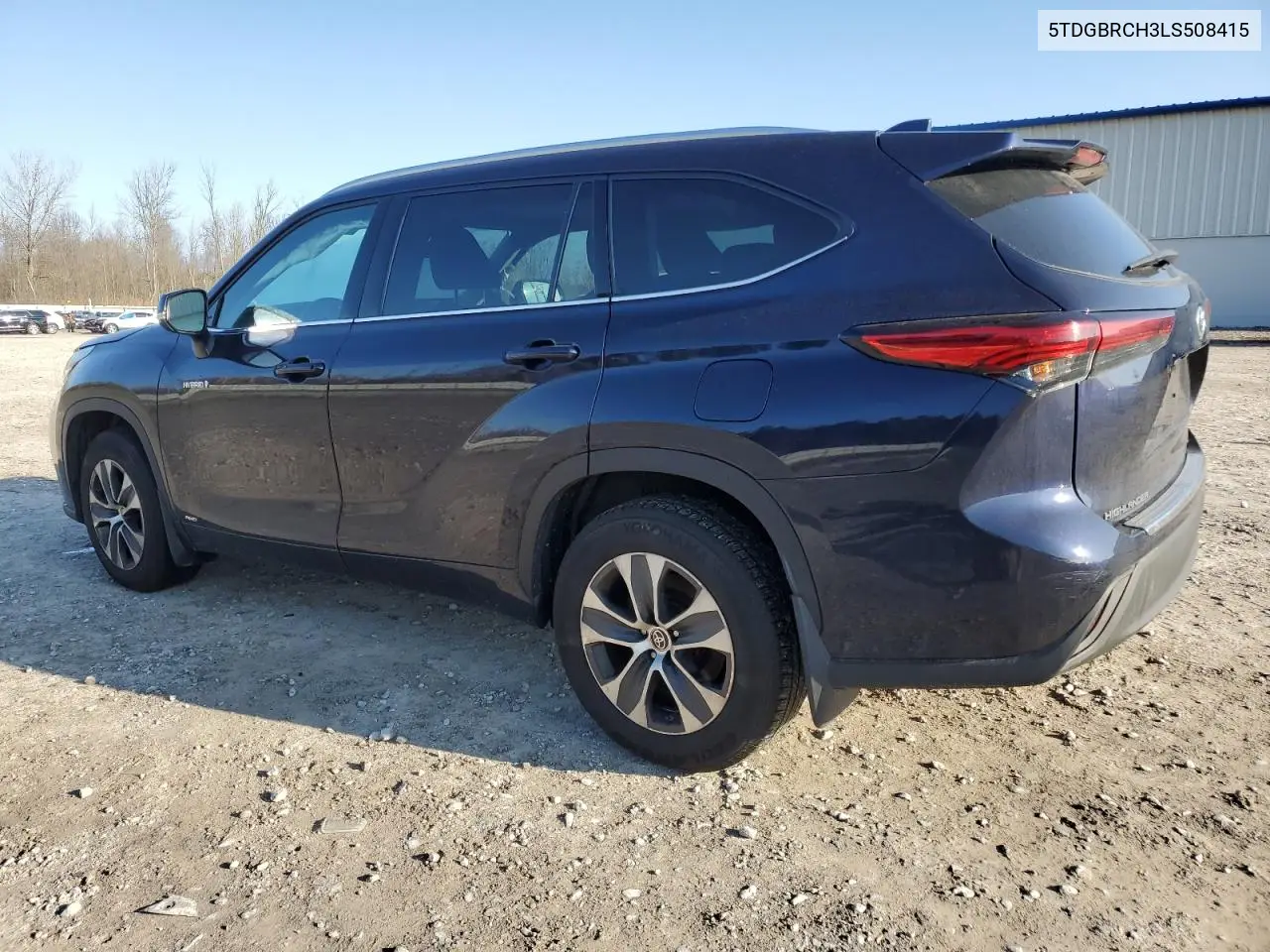 5TDGBRCH3LS508415 2020 Toyota Highlander Hybrid Xle
