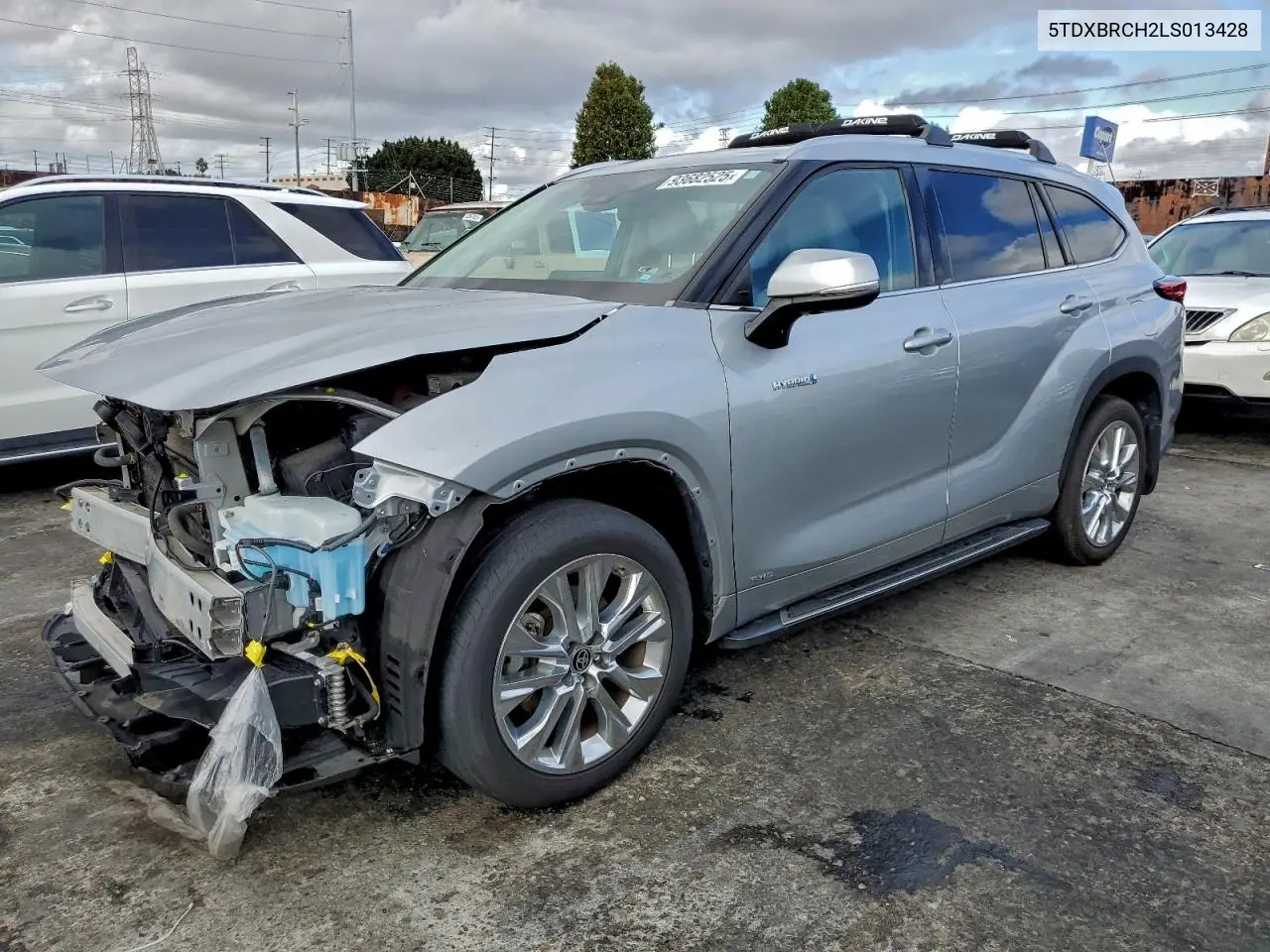 5TDXBRCH2LS013428 2020 Toyota Highlander Hybrid Limited