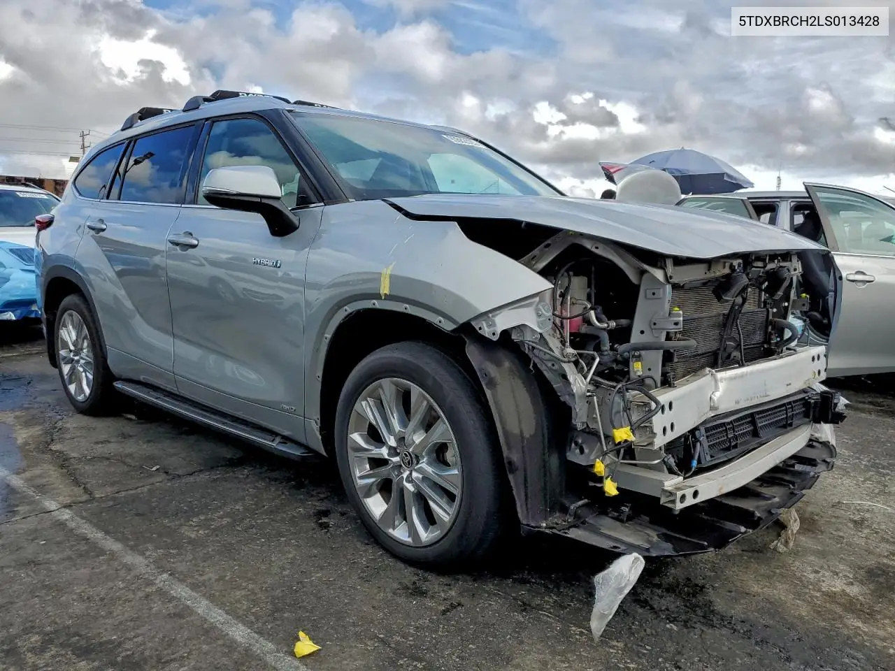 5TDXBRCH2LS013428 2020 Toyota Highlander Hybrid Limited