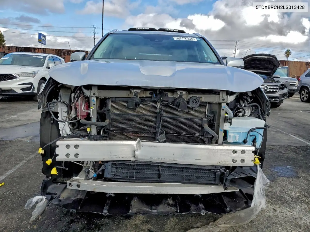 5TDXBRCH2LS013428 2020 Toyota Highlander Hybrid Limited