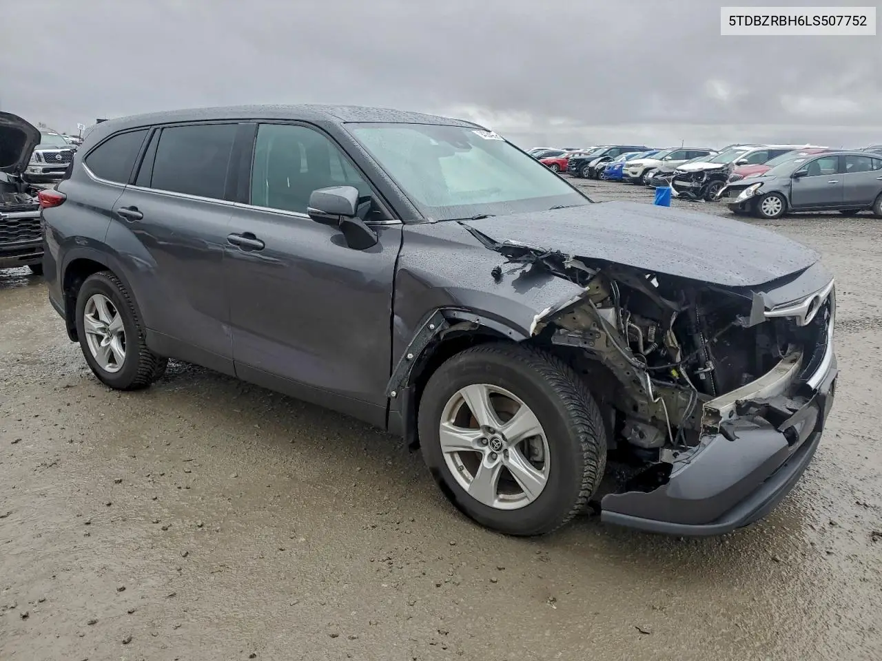 5TDBZRBH6LS507752 2020 Toyota Highlander L