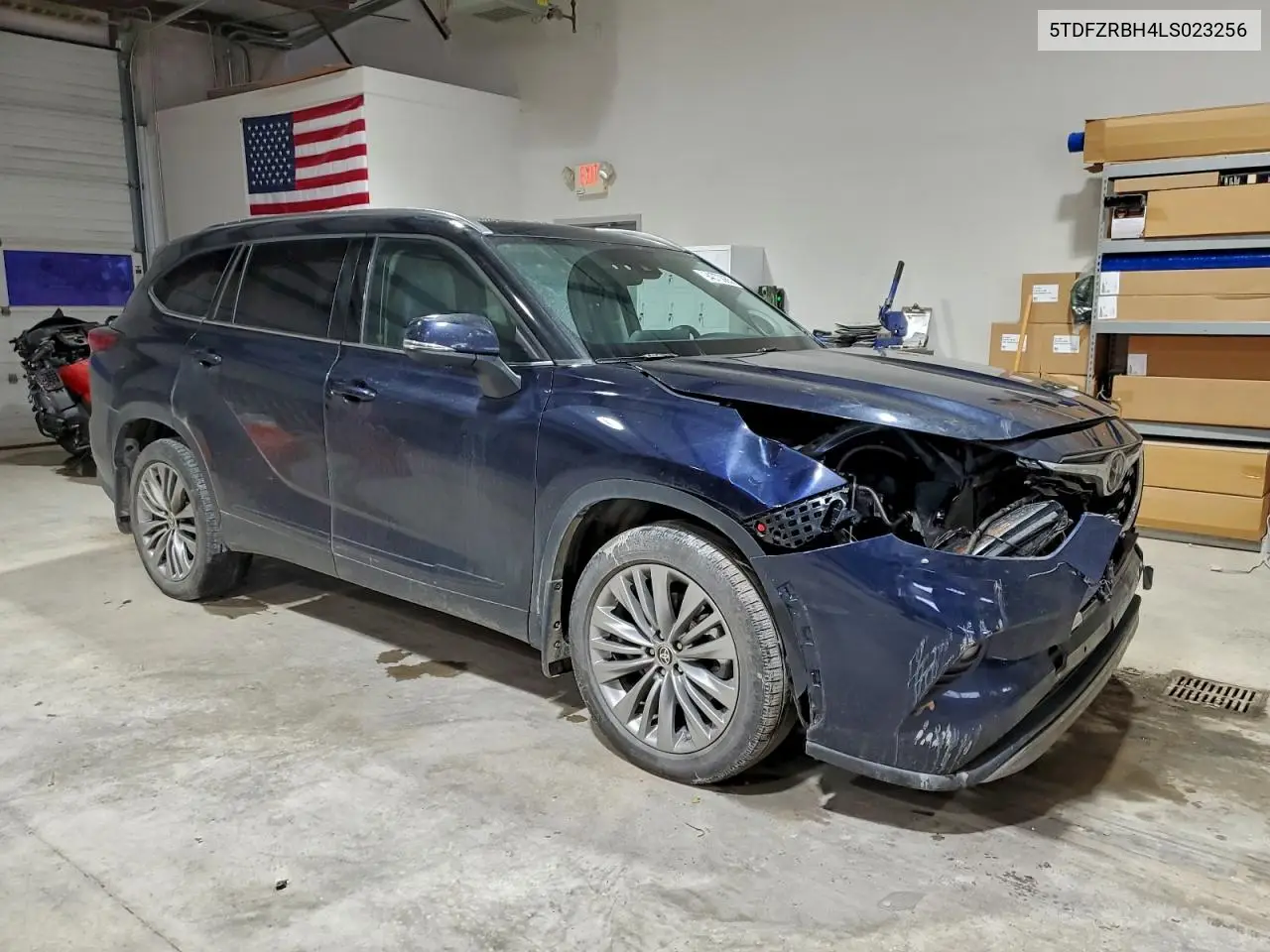 5TDFZRBH4LS023256 2020 Toyota Highlander Platinum