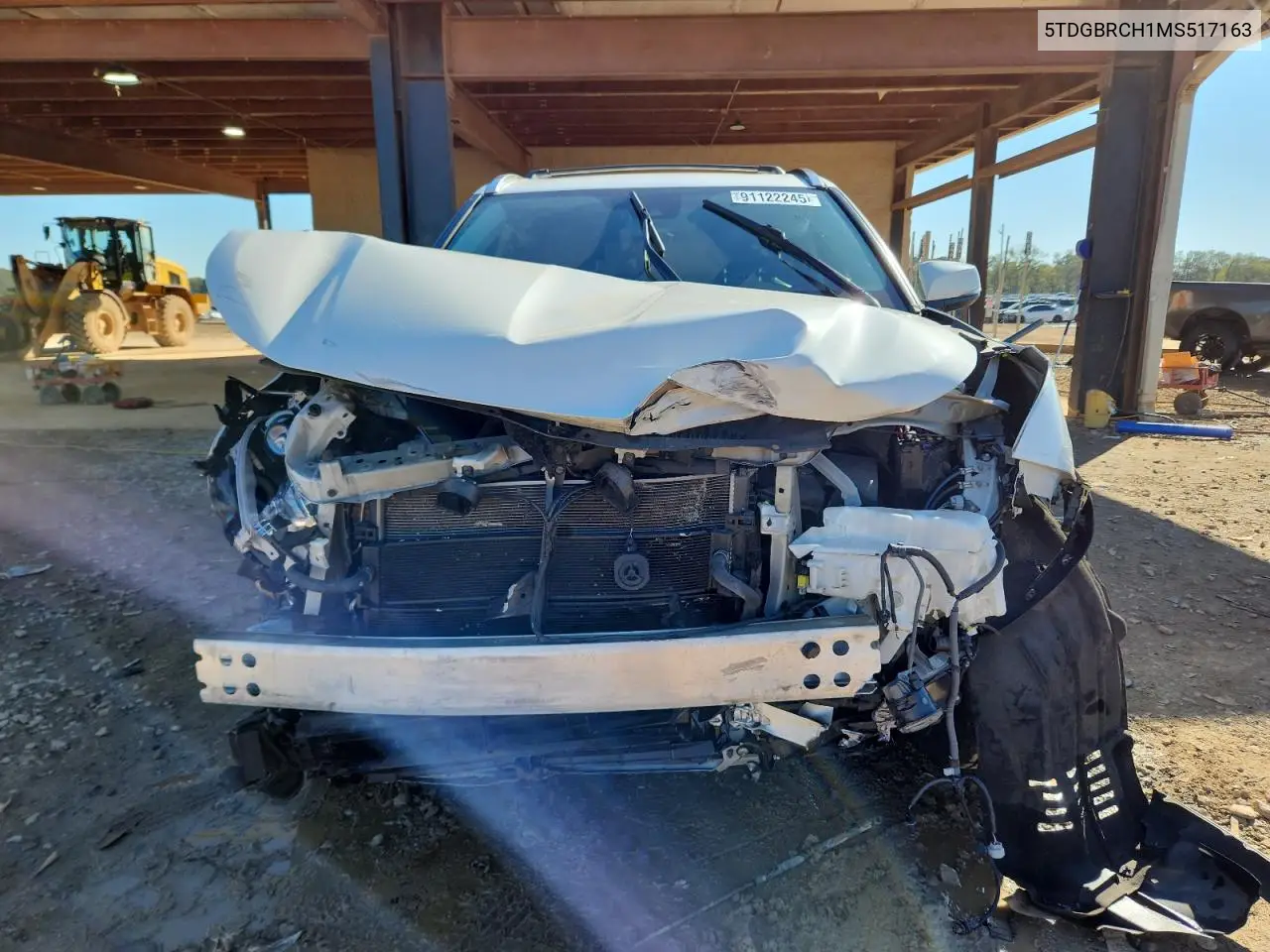 5TDGBRCH1MS517163 2021 Toyota Highlander Hybrid Xle