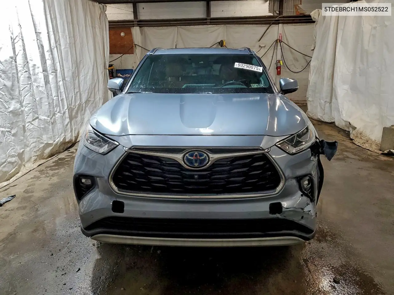 5TDEBRCH1MS052522 2021 Toyota Highlander Hybrid Platinum