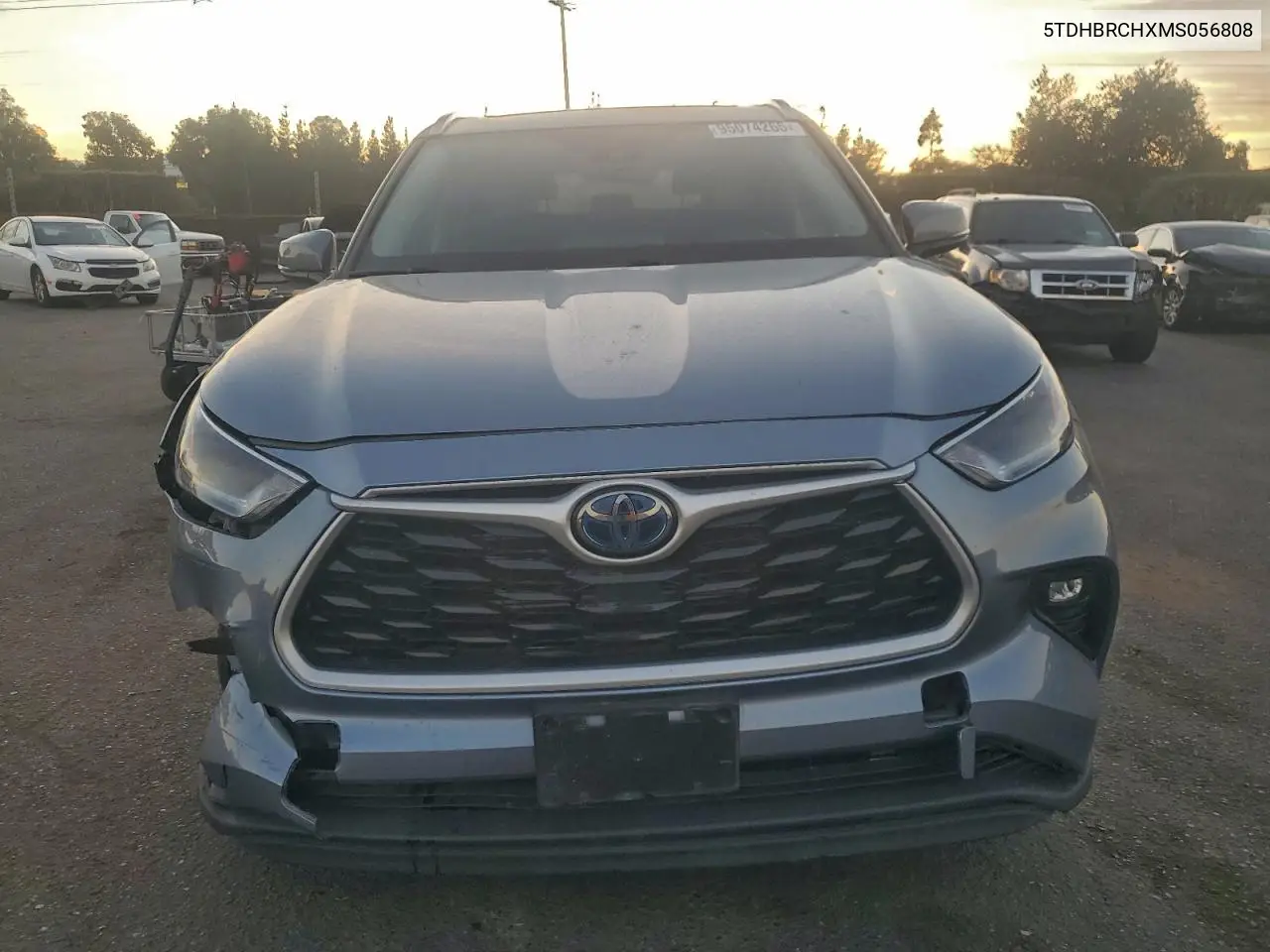 5TDHBRCHXMS056808 2021 Toyota Highlander Hybrid Xle