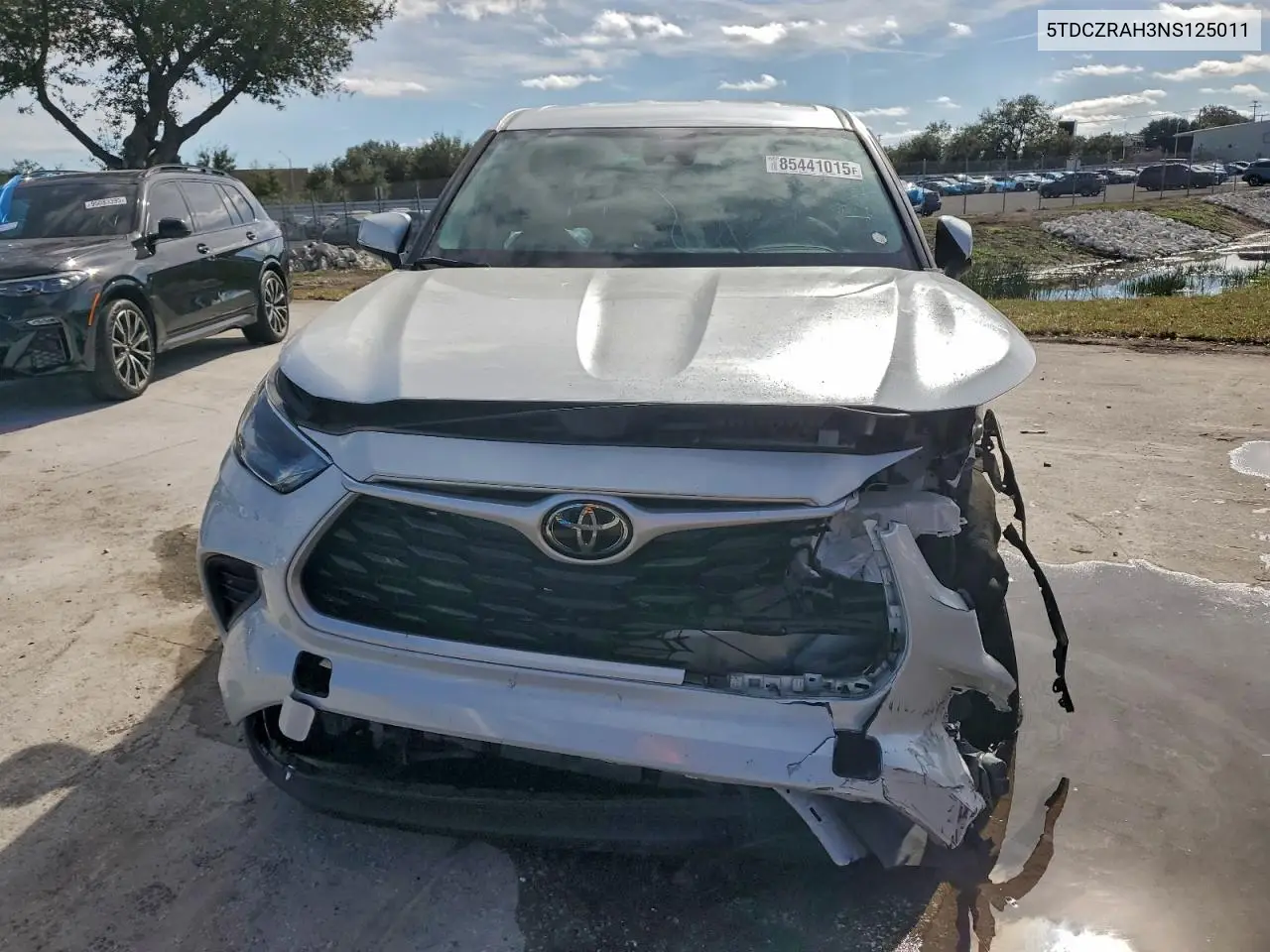 5TDCZRAH3NS125011 2022 Toyota Highlander L