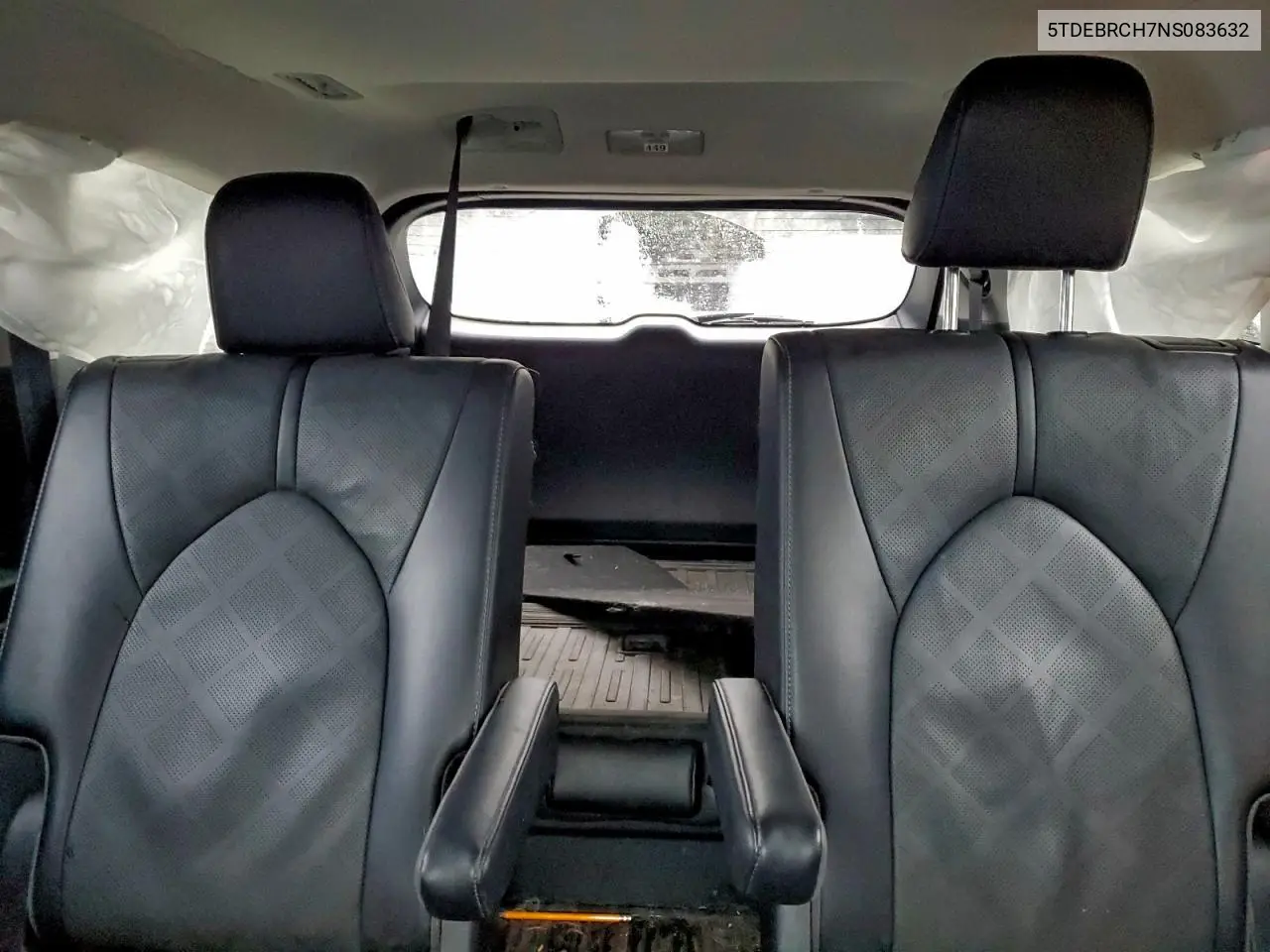 5TDEBRCH7NS083632 2022 Toyota Highlander Hybrid Platinum