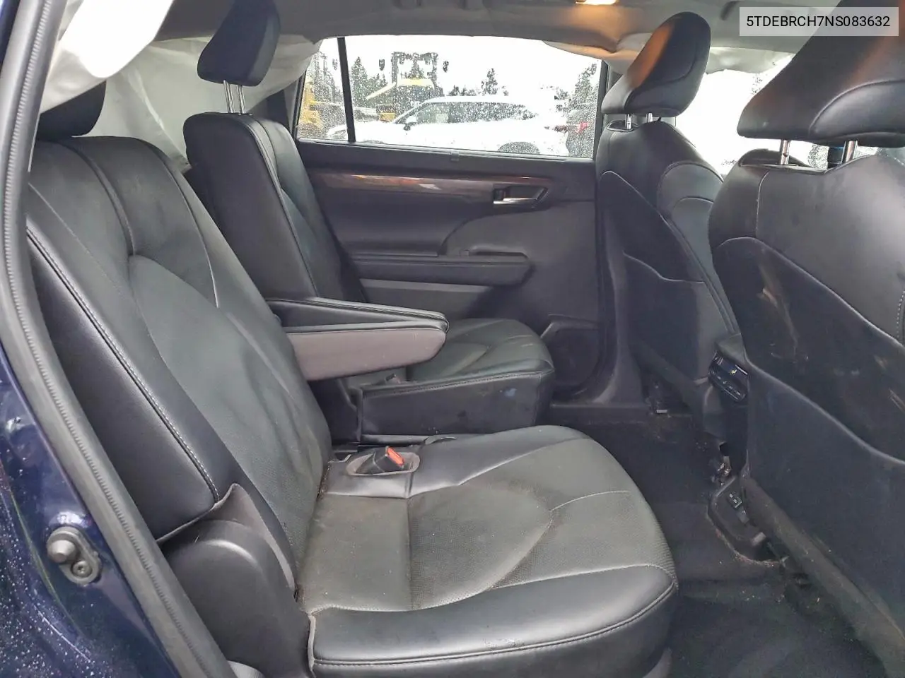 5TDEBRCH7NS083632 2022 Toyota Highlander Hybrid Platinum