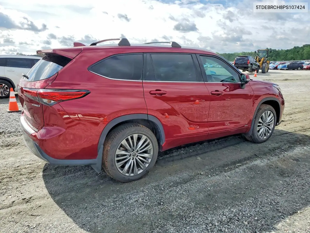 5TDEBRCH8PS107424 2023 Toyota Highlander Hybrid Platinum
