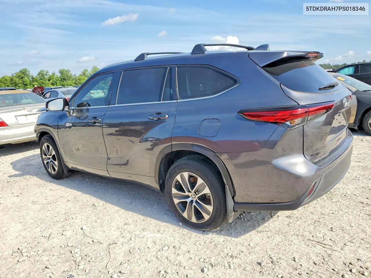 5TDKDRAH7PS018346 2023 Toyota Highlander Xle
