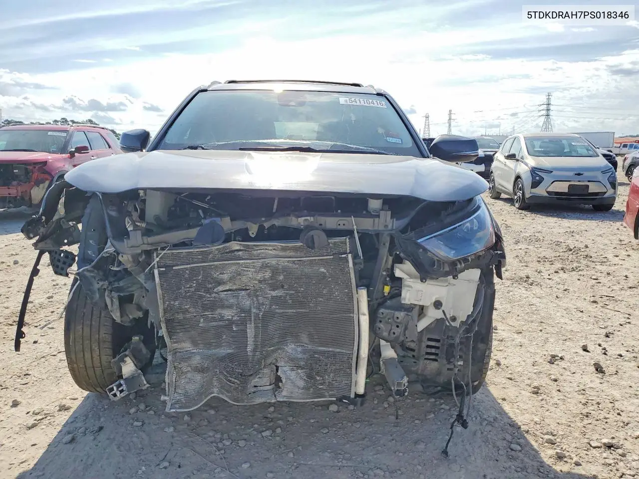5TDKDRAH7PS018346 2023 Toyota Highlander Xle