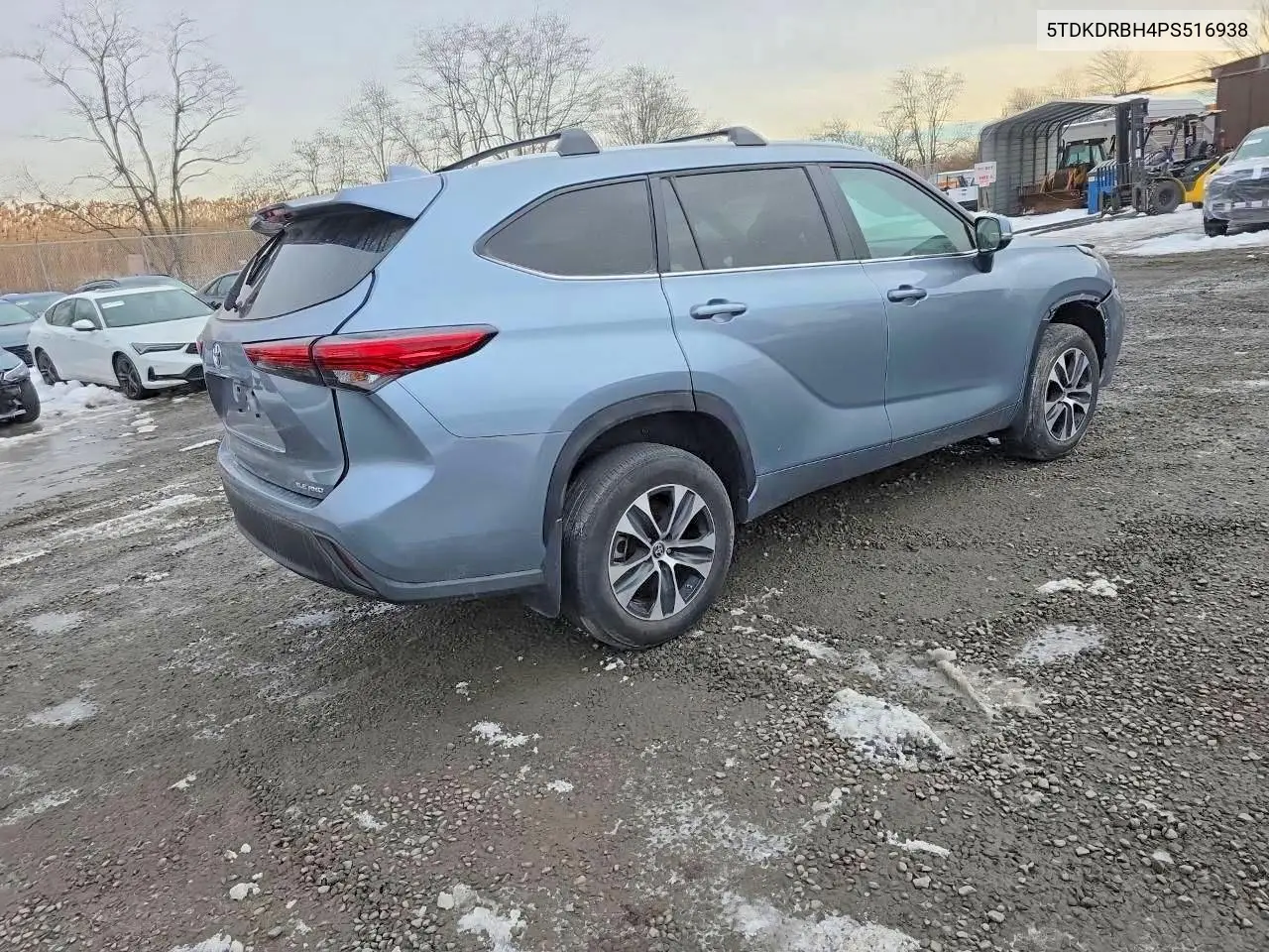 5TDKDRBH4PS516938 2023 Toyota Highlander L