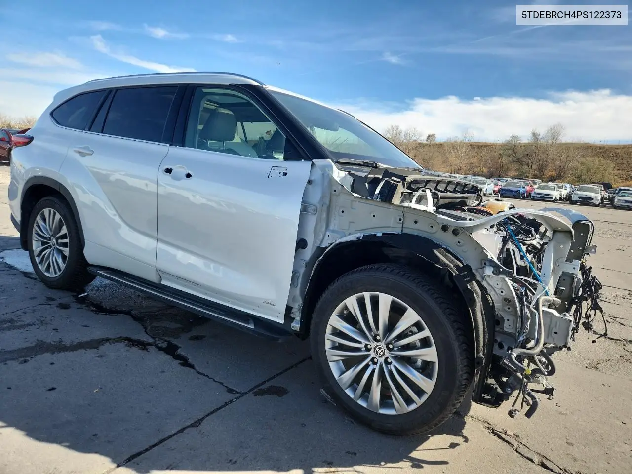 5TDEBRCH4PS122373 2023 Toyota Highlander Hybrid Limited