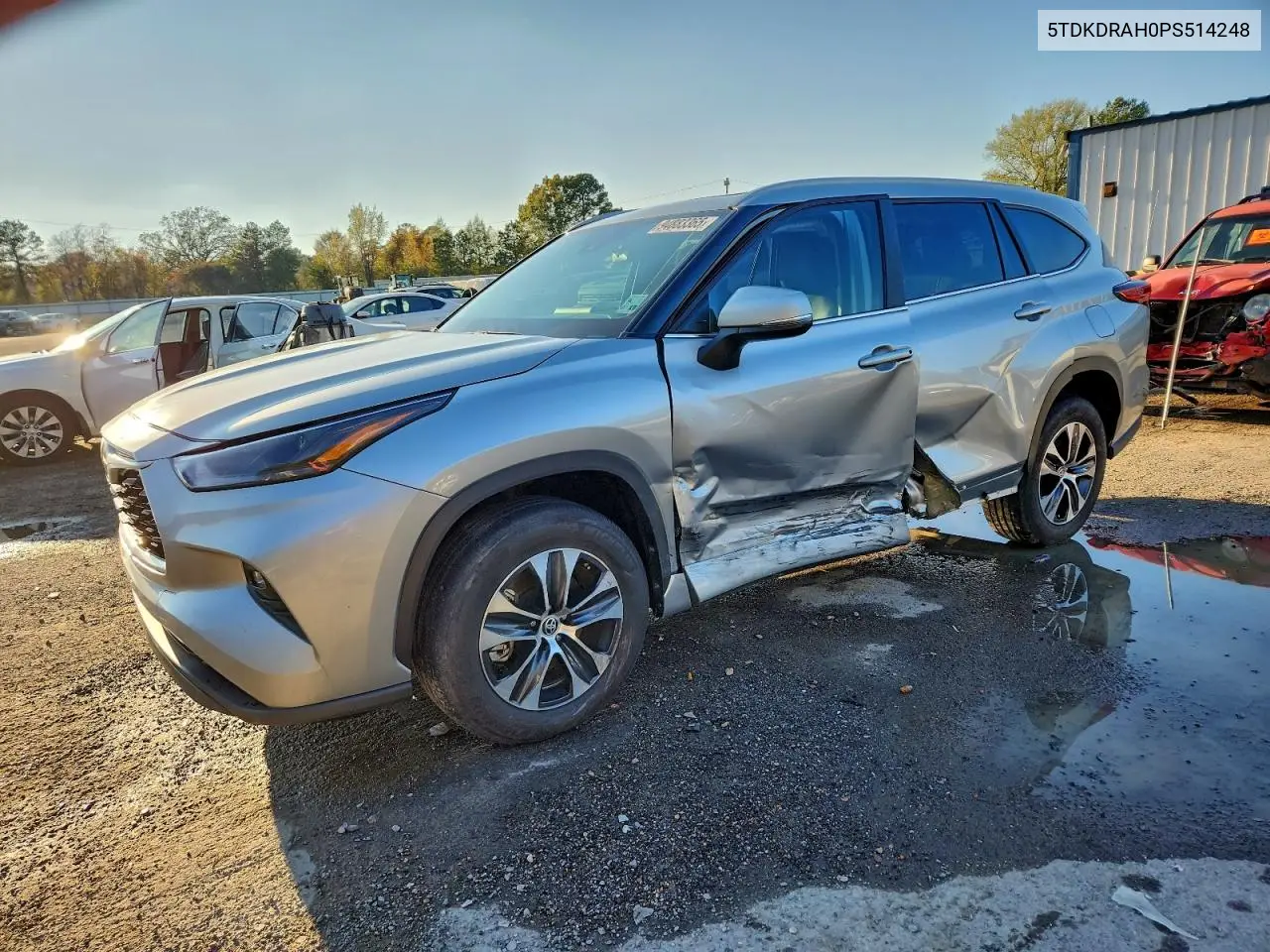 5TDKDRAH0PS514248 2023 Toyota Highlander L