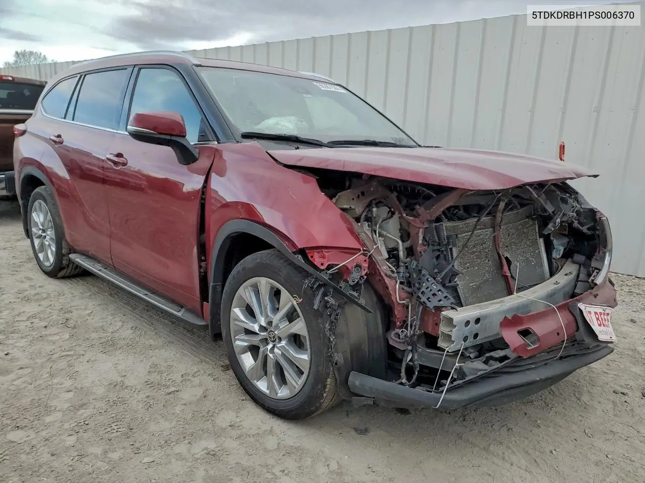 5TDKDRBH1PS006370 2023 Toyota Highlander L