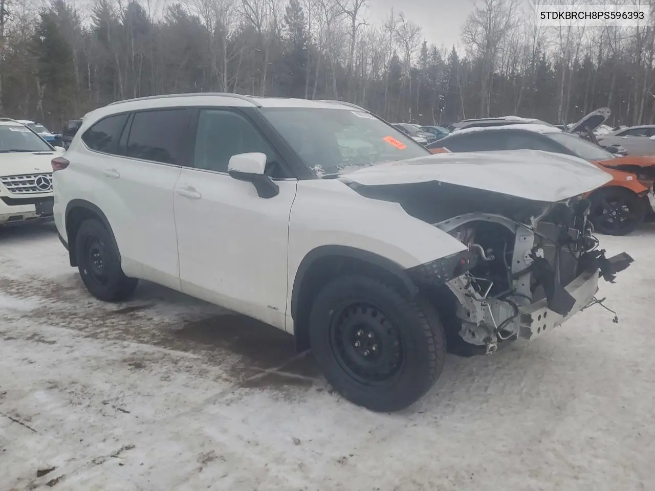 5TDKBRCH8PS596393 2023 Toyota Highlander Hybrid Xle