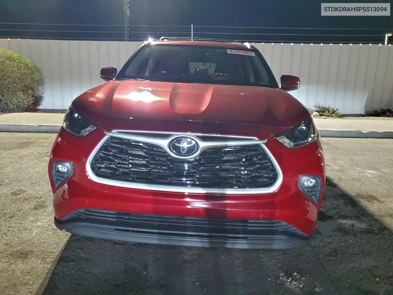 5TDKDRAH5PS513094 2023 Toyota Highlander L