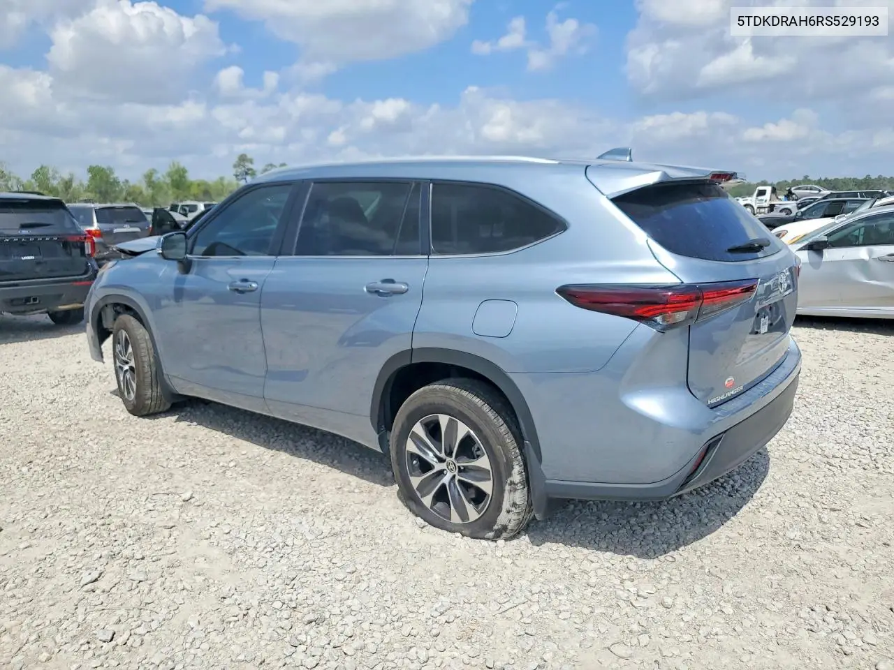 5TDKDRAH6RS529193 2024 Toyota Highlander Xle