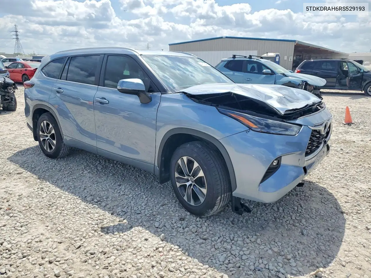 5TDKDRAH6RS529193 2024 Toyota Highlander Xle