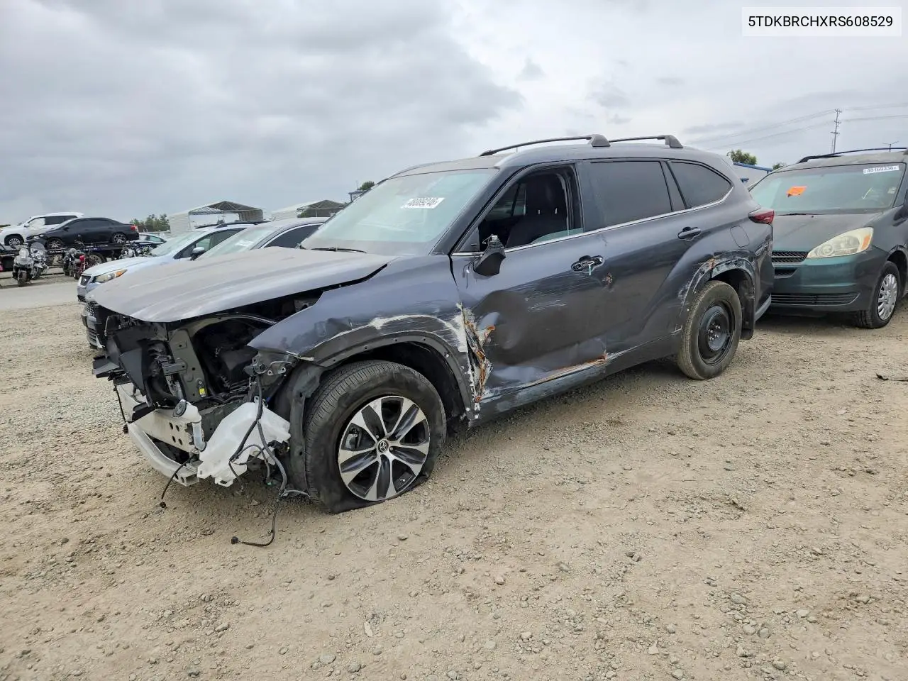 5TDKBRCHXRS608529 2024 Toyota Highlander Hybrid Xle