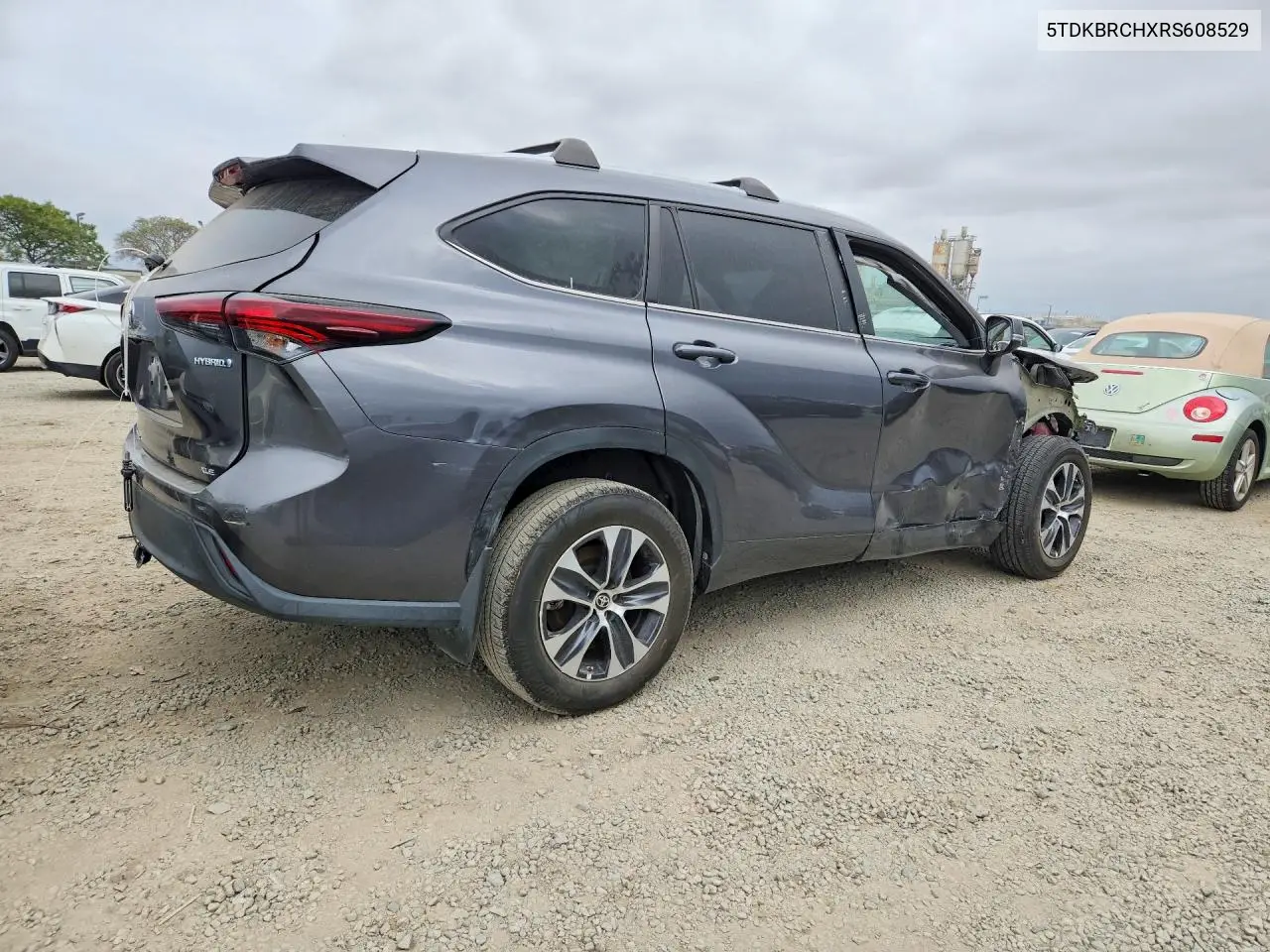 5TDKBRCHXRS608529 2024 Toyota Highlander Hybrid Xle