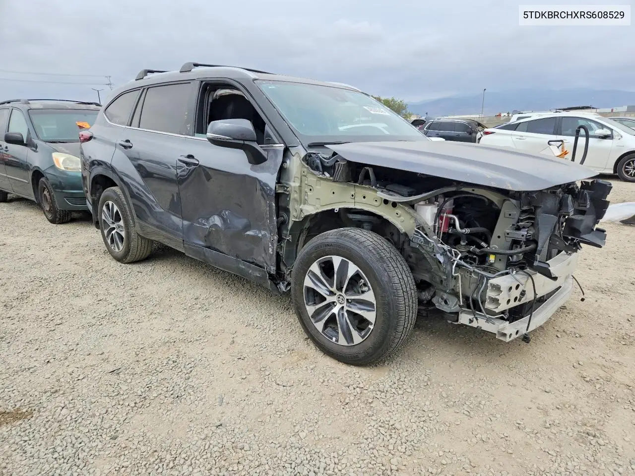 5TDKBRCHXRS608529 2024 Toyota Highlander Hybrid Xle