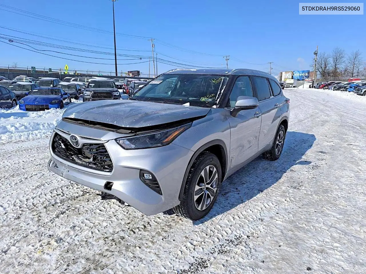 5TDKDRAH9RS529060 2024 Toyota Highlander Xle