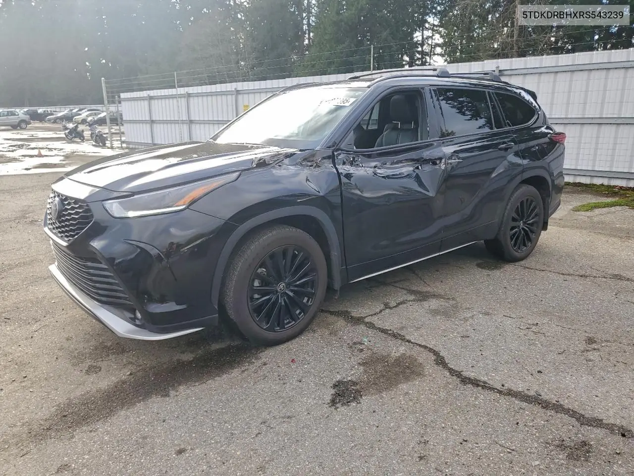 5TDKDRBHXRS543239 2024 Toyota Highlander Le