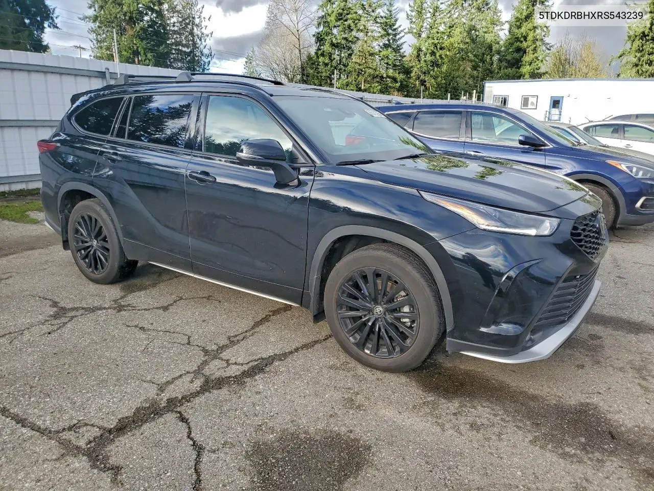 5TDKDRBHXRS543239 2024 Toyota Highlander Le