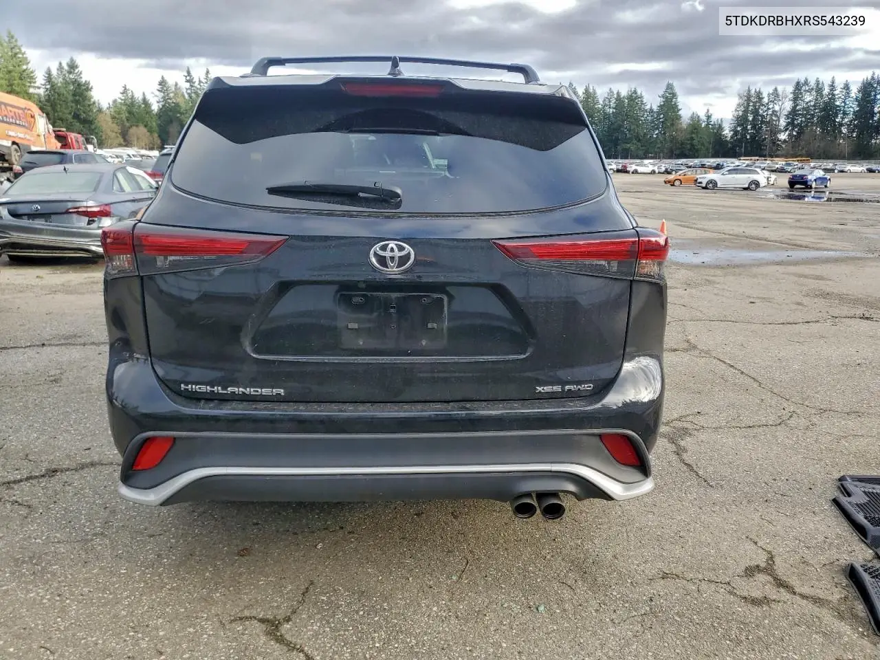 5TDKDRBHXRS543239 2024 Toyota Highlander Le