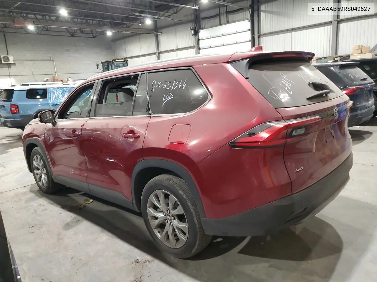 5TDAAAB59RS049627 2024 Toyota Grand Highlander Xle