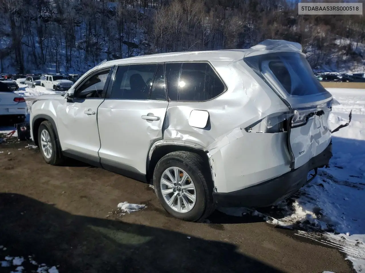 5TDABAA53RS000518 2024 Toyota Grand Highlander Xle