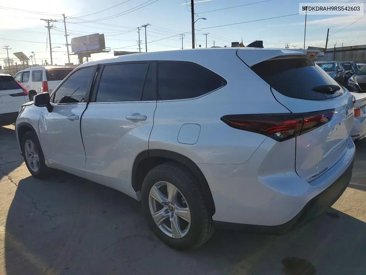 5TDKDRAH9RS542603 2024 Toyota Highlander Le