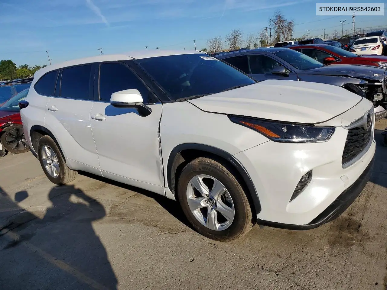 5TDKDRAH9RS542603 2024 Toyota Highlander Le