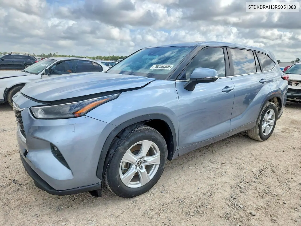5TDKDRAH3RS051380 2024 Toyota Highlander Le