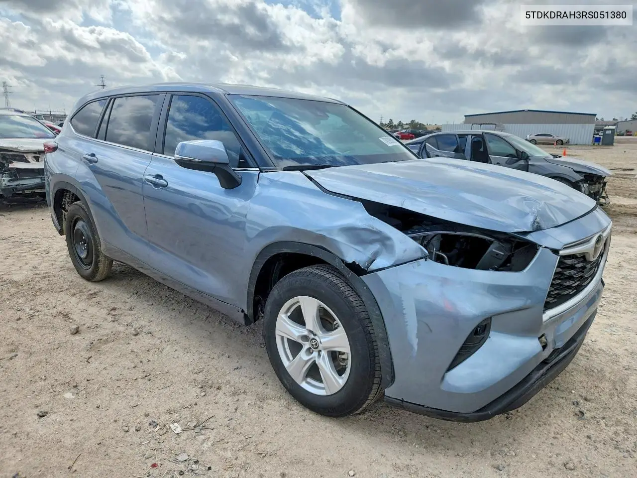5TDKDRAH3RS051380 2024 Toyota Highlander Le