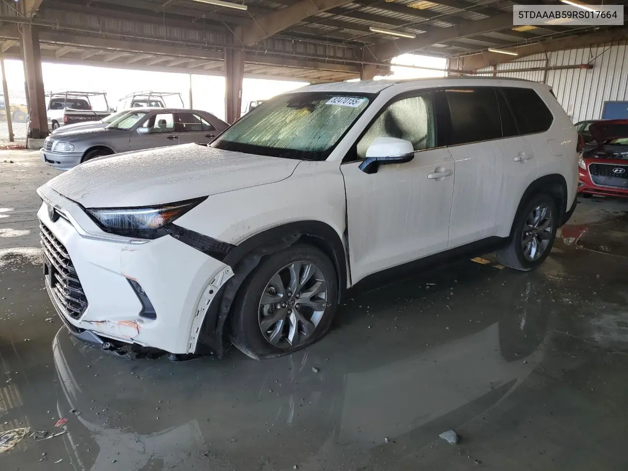 5TDAAAB59RS017664 2024 Toyota Grand Highlander Xle