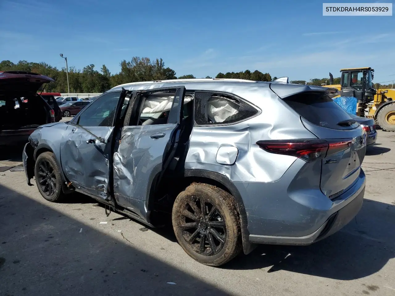 5TDKDRAH4RS053929 2024 Toyota Highlander Le