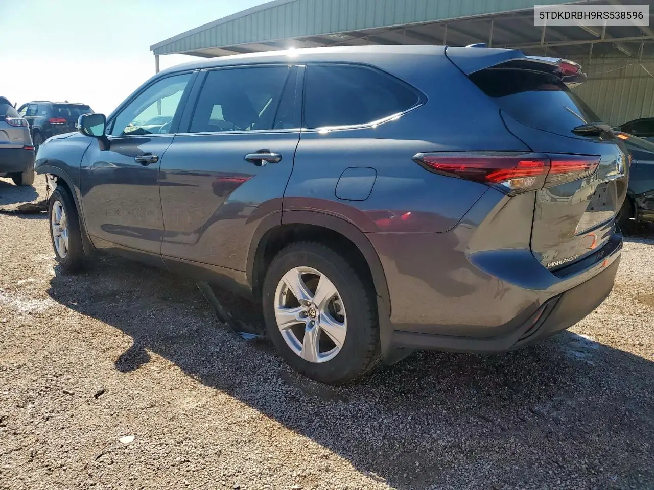 5TDKDRBH9RS538596 2024 Toyota Highlander Le