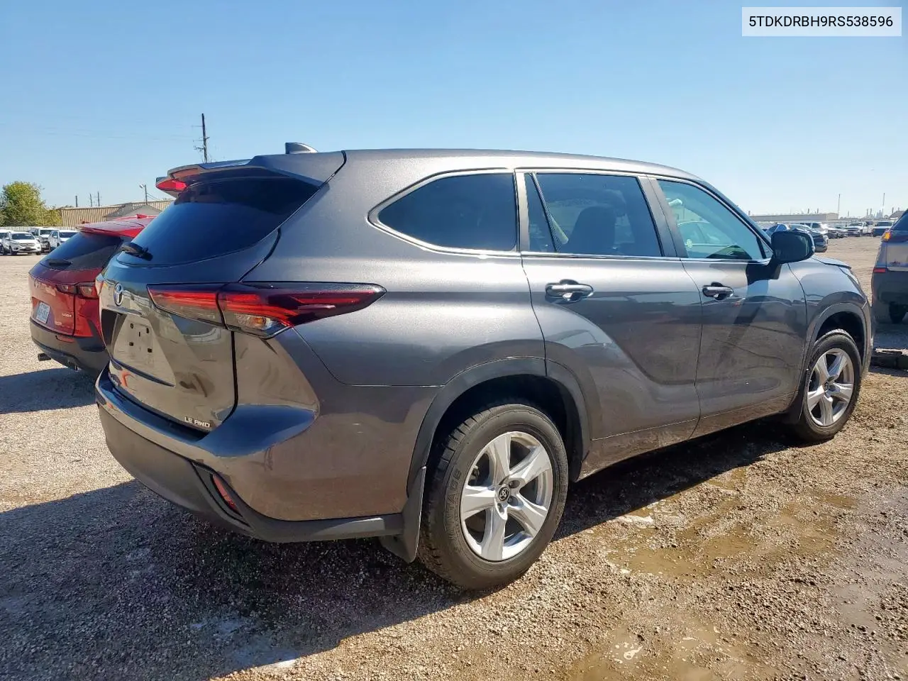 5TDKDRBH9RS538596 2024 Toyota Highlander Le