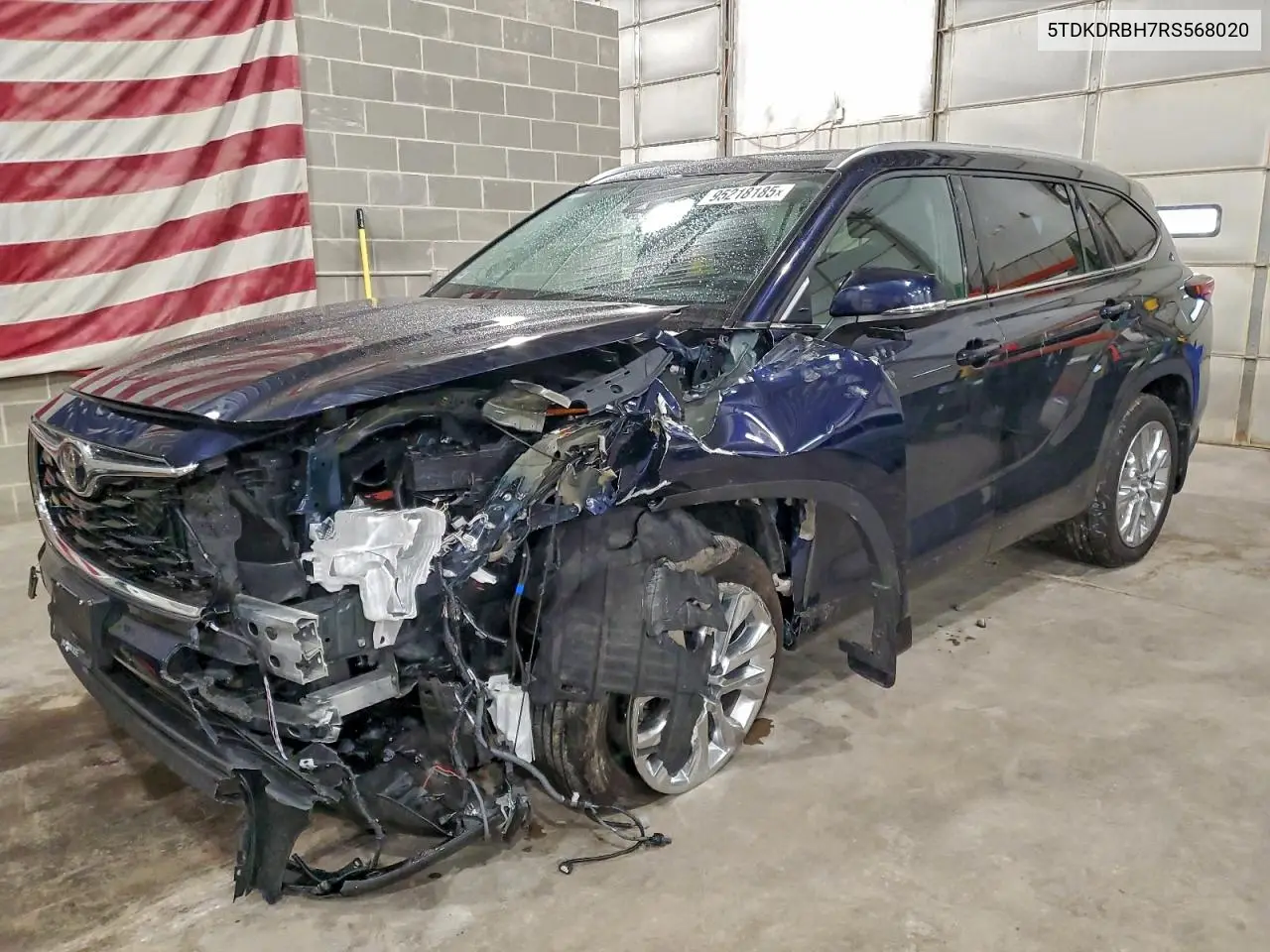 5TDKDRBH7RS568020 2024 Toyota Highlander Le