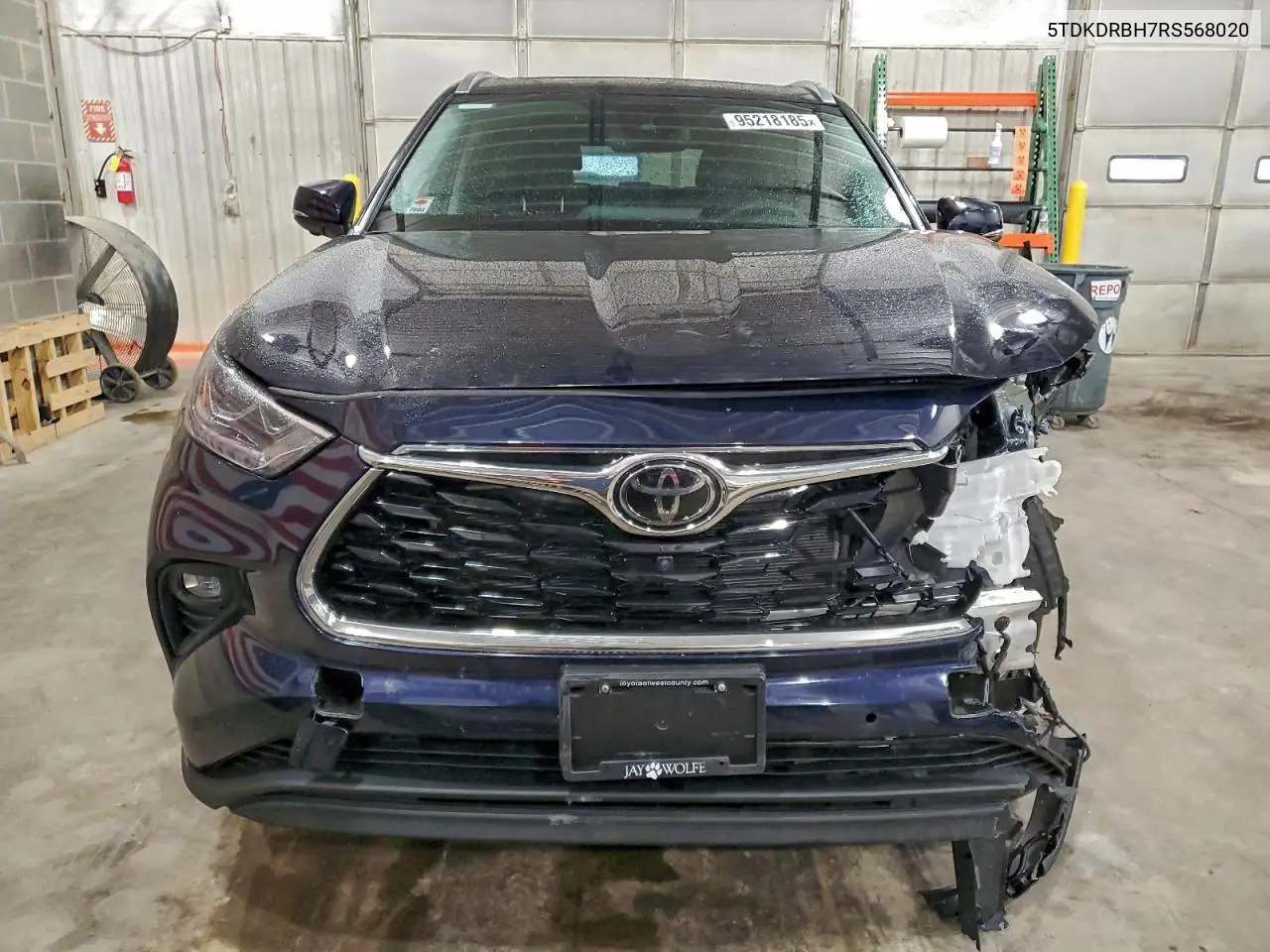 5TDKDRBH7RS568020 2024 Toyota Highlander Le