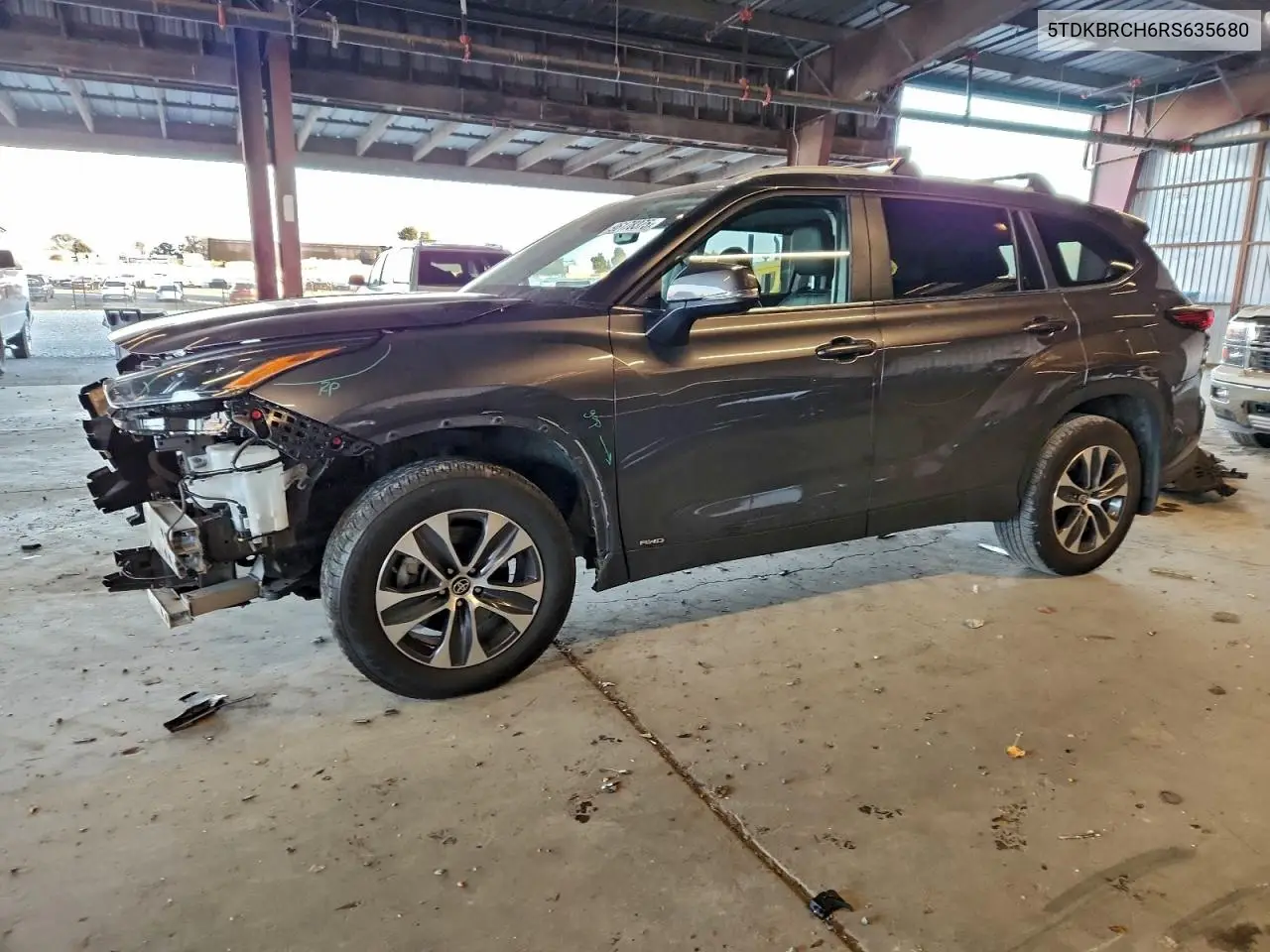 5TDKBRCH6RS635680 2024 Toyota Highlander Hybrid Xle