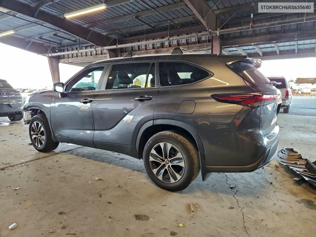 5TDKBRCH6RS635680 2024 Toyota Highlander Hybrid Xle
