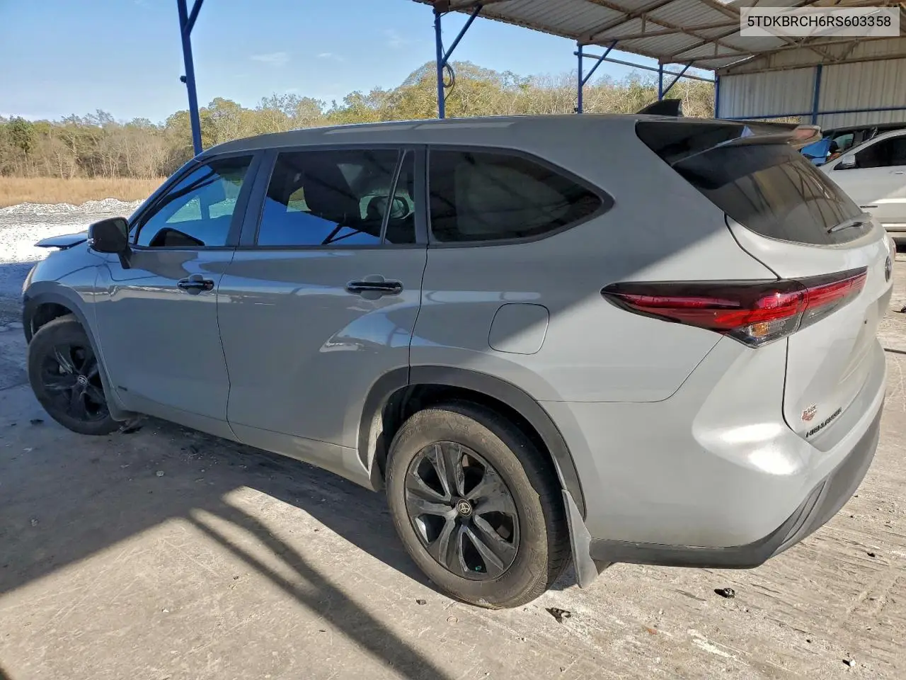 5TDKBRCH6RS603358 2024 Toyota Highlander Hybrid Xle
