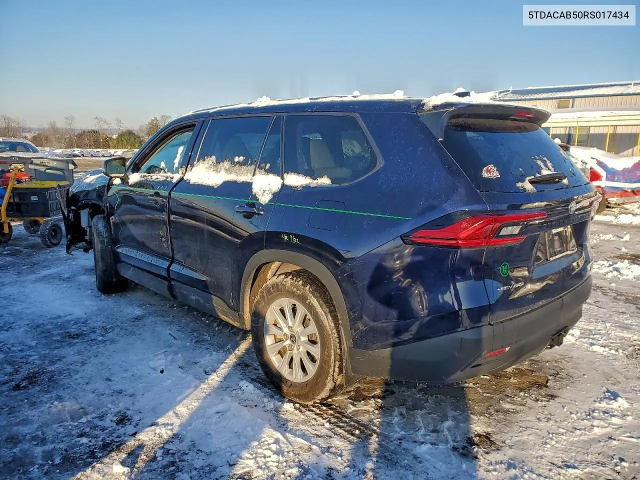 5TDACAB50RS017434 2024 Toyota Grand Highlander Xle