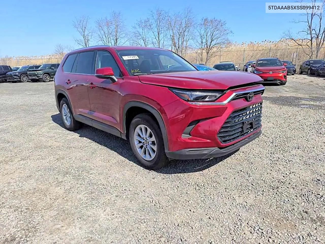 5TDAAAB5XSS099412 2025 Toyota Grand Highlander Xle